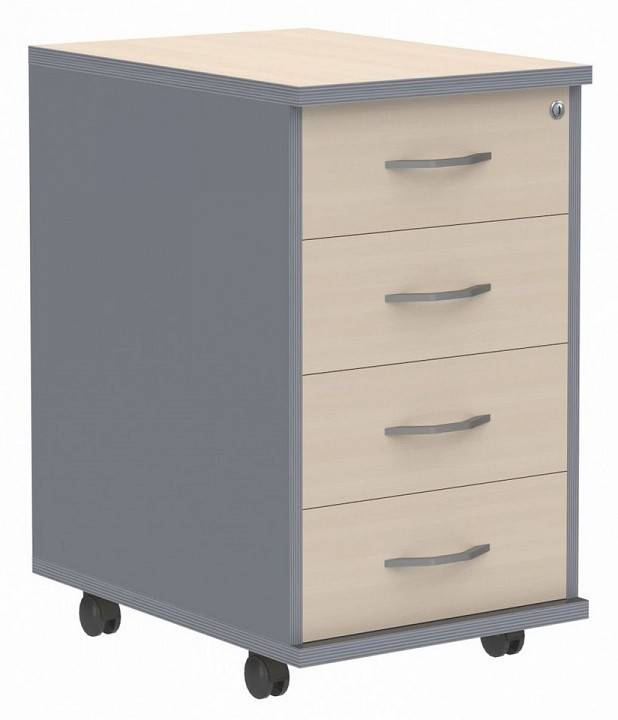 Тумбочка Skyland Imago 00-07125459 Клен/Металлик