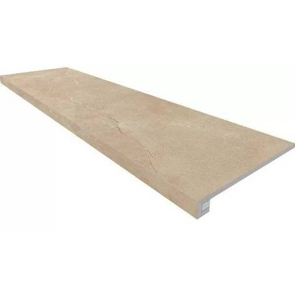 Ступень Ametis by Estima Magmas 69373 Set/Steptrade/MM01_NS/33x120/Riser/MM01_NS/14,5x120 неполированный 33x120 + Подступенок 14.5x120