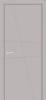 Межкомнатная дверь эмаль Текона Смальта-line 02, глухая, Ral 7044 агат 600x2000