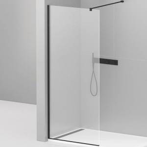Душевая перегородка Cezares Liberta LIBERTA-L-1-115-120-C-NERO черный