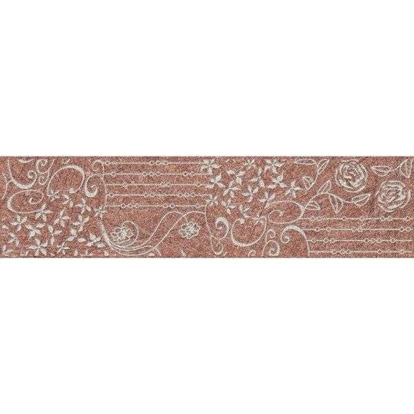 Бордюр Cersanit Spazio SZ5R112 Коричневый 11x44