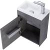 Тумба с раковиной BelBagno Pietra Mini 40 L stucco cemento фото 6