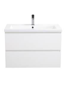 Тумба с раковиной BelBagno Kraft 75 Bianco Opaco, раковина CZR-8070-75