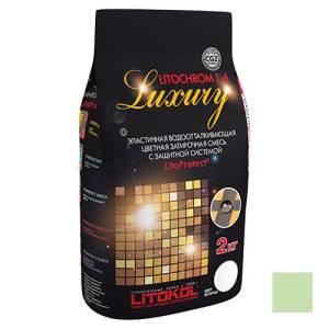 Затирочная смесь LITOKOL LITOCHROM LUXURY 1-6 C.330 киви 2 кг