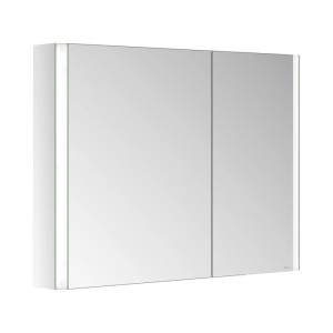 Зеркало-шкаф Keuco Somaris 14503002201 с подсветкой и подогревом, серебристый, 100x71