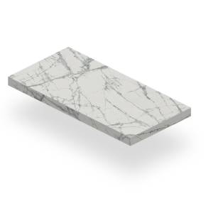 Ступень Italon Шарм Делюкс 620070001633 Инвизибл Угловая Левая Нат Рет 33x80