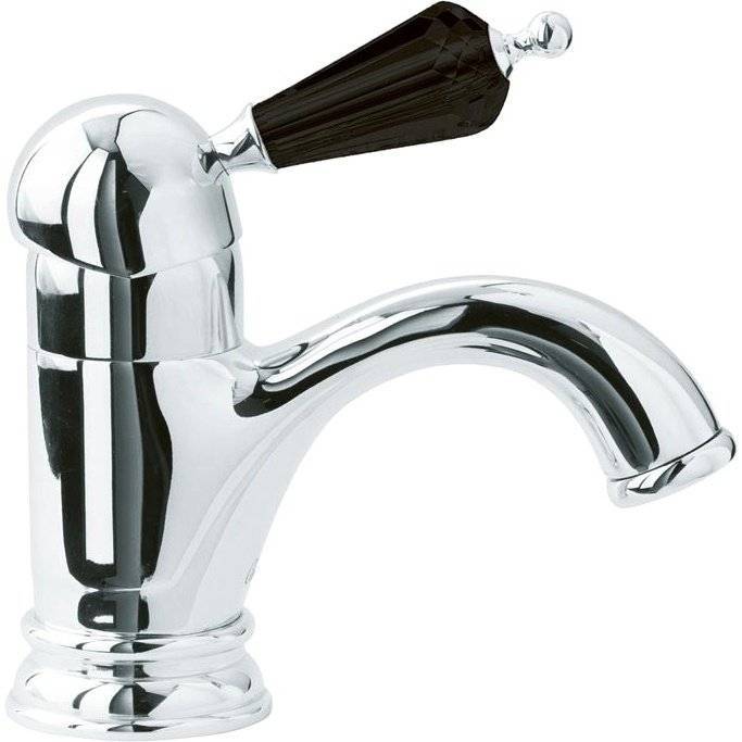 Смеситель для раковины Boheme Tradizionale Nero 241 хром