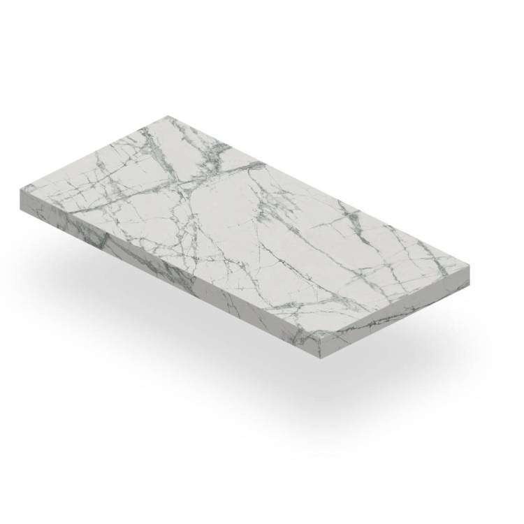 Ступень Italon Шарм Делюкс 620070001633 Инвизибл Угловая Левая Нат Рет 33x80