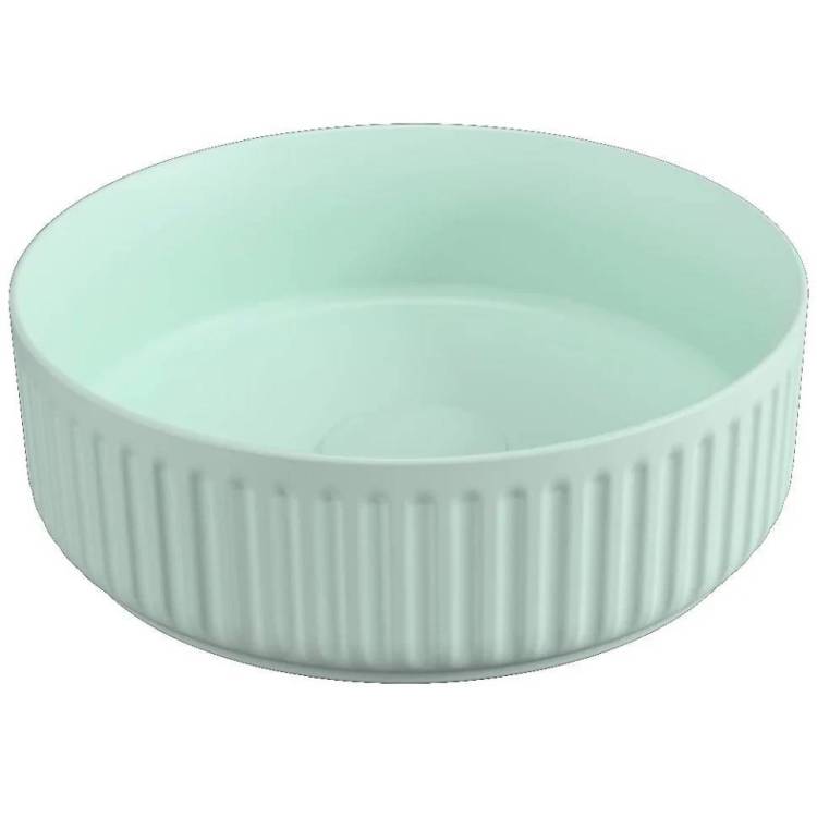 Раковина Isvea Infinity Ion 10NF66036SV-2T 35 см, мятно-зеленая матовая