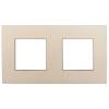 Рамка 2-постовая IEK Skandy SK-M22-M-K37 шампань фото 3