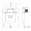 Бачок скрытого монтажа Ctesi Simple BK0200200 фото 2