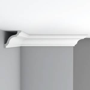 Плинтус потолочный гладкий DECOMASTER 96670 240x12x12