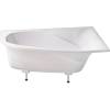 Ванна из искусственного камня Астра-Форм Селена Solid Surface 01010081 170x100 правая, белая матовая