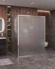 Душевой уголок Cezares MOLVENO-AH-12-150/90-P-Cr профиль хром, стекло матовое, 150x90x195
