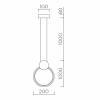 Подвесной светильник LED4U 8575 BK фото 4