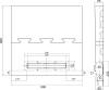 Поддон для душа Pestan Confluo Board 40007821SS 90x90, под плитку со встроенным лотком, решетка хром матовый фото 11