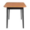 Стол Tetchair Соната Люкс 25166 антик, черный, массив сосны 120(150)x75x75 фото 7