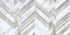 Керамическая плитка Golden Tile Marmo Bianco G70151 Chevron 30x60