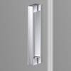 Душевая дверь в нишу Vincea Alpha VDP-3AL600CLB 600x1950, профиль черный, стекло прозрачное фото 8