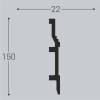Плинтус напольный Bello Deco XPS POLYMER П 8 00-00004591 200x2.2x15 фото 2