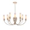 Большая хрустальная люстра на штанге ST Luce Элегра SL1402.253.10