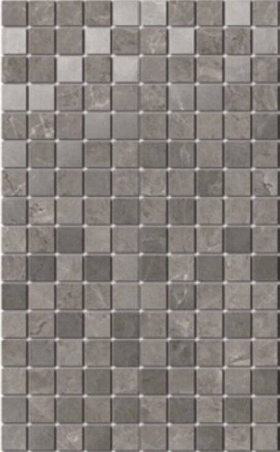 Декор Kerama Marazzi Гран Пале MM6361 серый мозаичный 25x40