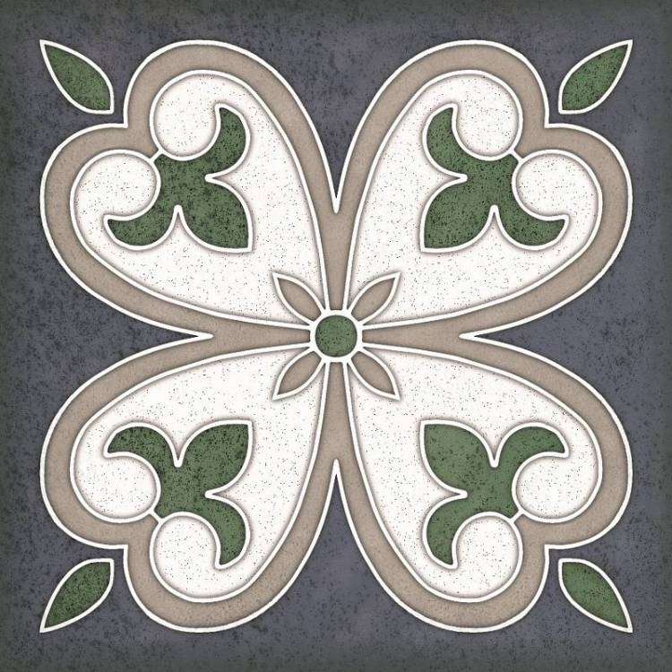 Декор Керлайф Smalto 924217 Decor 4 Blu 15x15