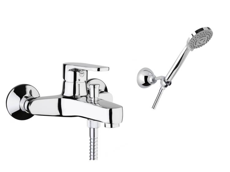 Смеситель для ванны с душем Fiore Kyma 75CR6504 хром