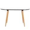 Стол Bradex Home Brooklyn FR 0405 белый 140x80x77.5 фото 2