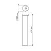 Наземный низкий светильник Arlight Lgd Path Round120 20337 фото 2