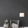 Панель стеновая реечная Stella Beats De Luxe Black Lead 270x11.9x1.6 фото 3