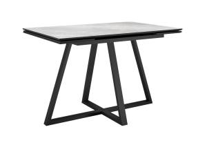 Стол Дик DikLine SKF120 00-00073162 керамика belgium grey polished/подстолье черное/опоры черные