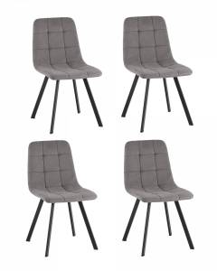 Стул Stool Group Одди Original Square SG002-F2S-L010 X4 серый 4 шт.