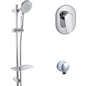 Душевой комплект Bravat Eler FB848238CP-RUS + D154CP-2-RUS + P7402C-2-RUS