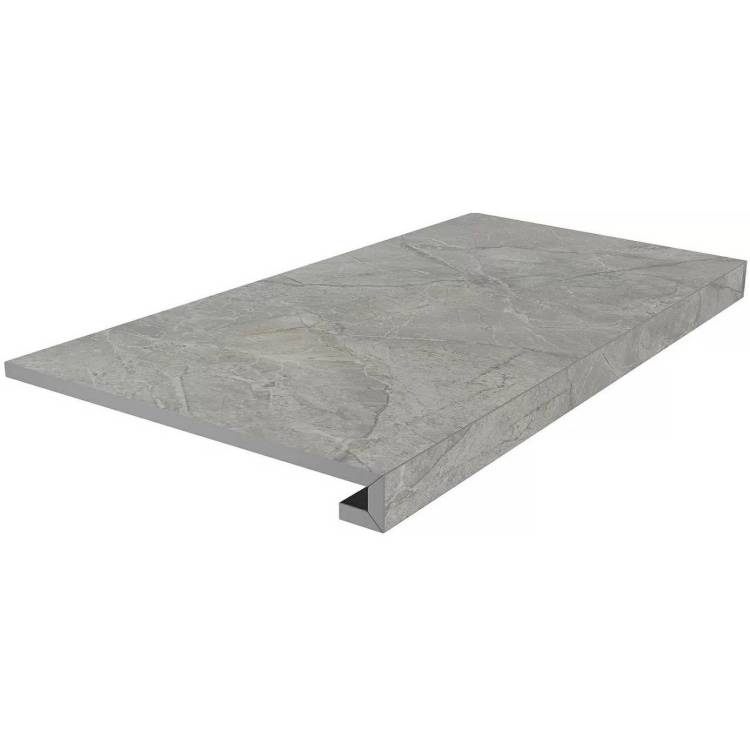 Ступень Kerama Marazzi Риальто SG850490R/GCF Клееная Дымчатый Матовый 33x80