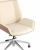 Кресло компьютерное Stool Group TopChairs Crown SN A312 8383-1 walnut back бежевый фото 6