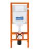 Комплект BelBagno Onda BB066CHR/BB870SC/BB002-80/BB014-SR-BIANCO безободковый, сиденье микролфит, клавиша белая фото 2