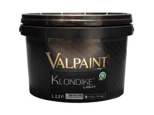 Сатиновая краска со светлыми флоками Valpaint Klondike Light 2.5 л