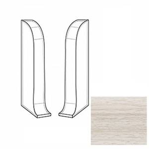 Заглушки LinePlast Клен Белый L064 58 мм (пара)
