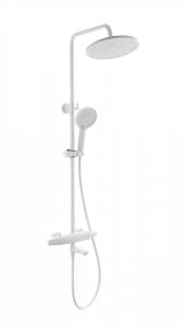 Душевая стойка Wonzon & Woghand WW-B3035-A2-MW с термостатом, белый