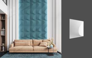 Гипсовая панель Deco Line Modern Zephyr 40x5x40
