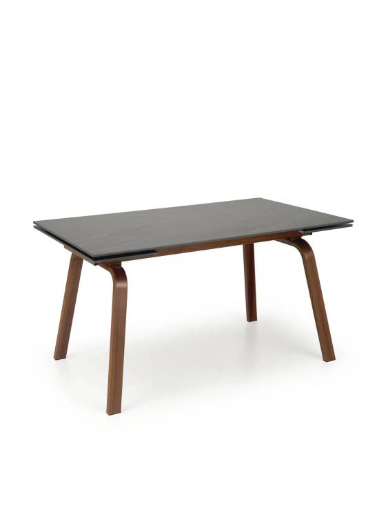 Стол обеденный Halmar Lozano V-CH-LOZANO-ST черный мрамор/ореховый