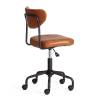 Кресло компьютерное Tetchair Slim 20198 коричневый, искуственная кожа фото 3