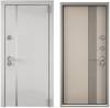 Входная стальная дверь Torex SNEGIR ARCTIC MP 3331001 Колоре бьянко/ПВХ Холст латте 2000x880