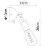 Бра Arte Lamp Roots A9190AP-1BK фото 5