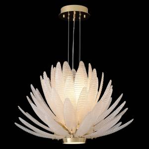 Подвесная люстра Crystal Lux ARTICHOKE SP8+1 GOLD