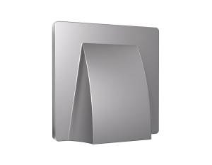 Лицевая панель для вывода кабеля Ambrella Volt Alfa AP5158 сталь матовый