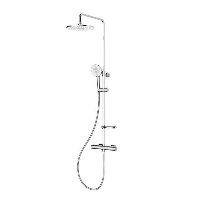 Душевая стойка Milardo Ideal Spa ILSSBTHM89 хром