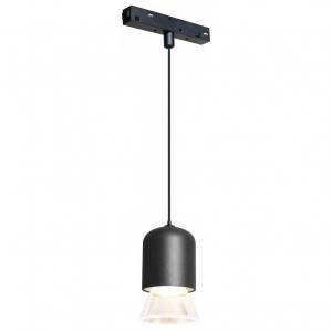 Трековый светодиодный светильник iLedex Vision48/22 4822-015-D72-8W-38DG-3000K-BK