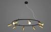 Подвесной светильник Crystal Lux Clt 015C8 D800 Bl-Go фото 3